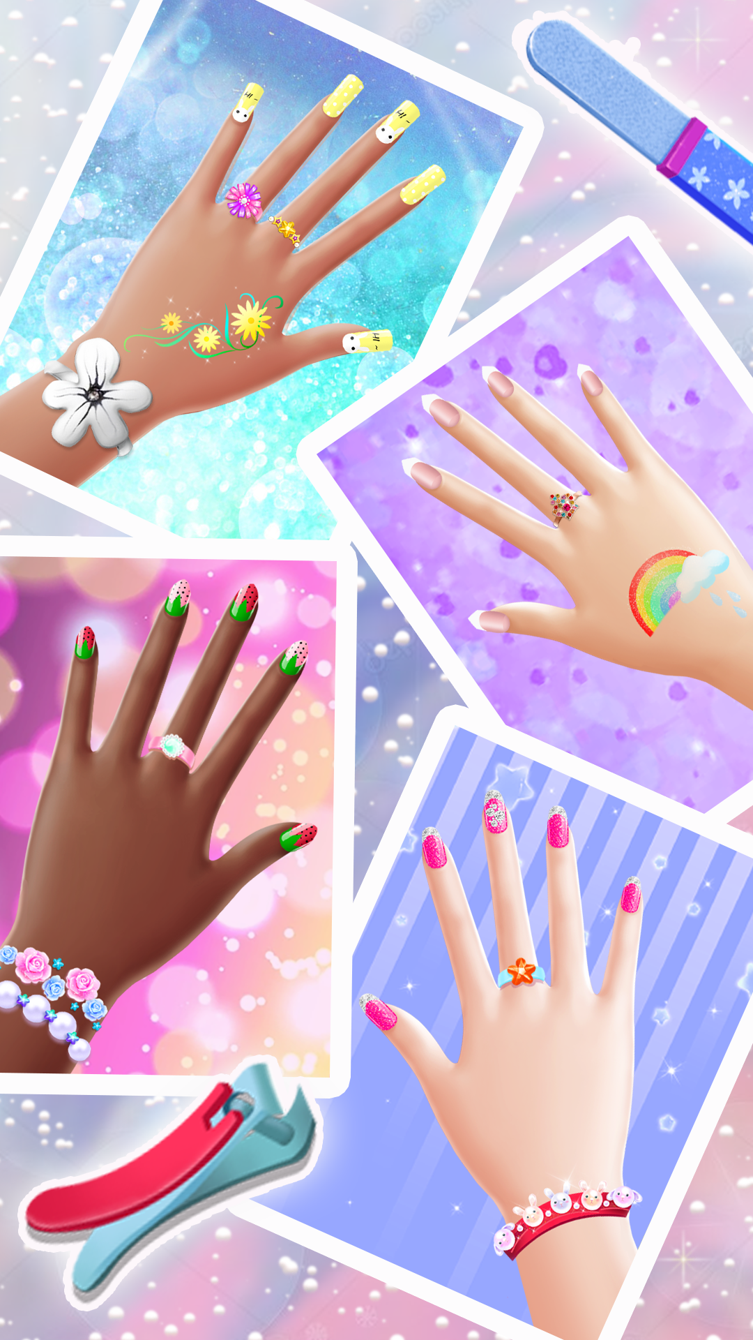 اسکرین شات 4 بازی Acrylic Nail Art - Nail Games