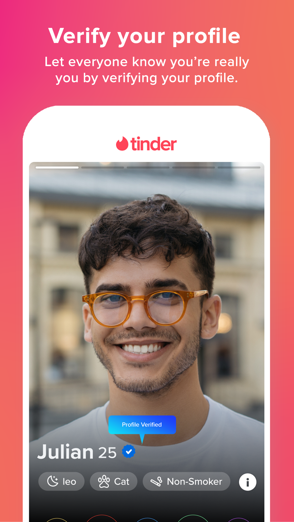 اسکرین شات 5 برنامه تیندر (Tinder - Dating, Make Friends and Meet New People)