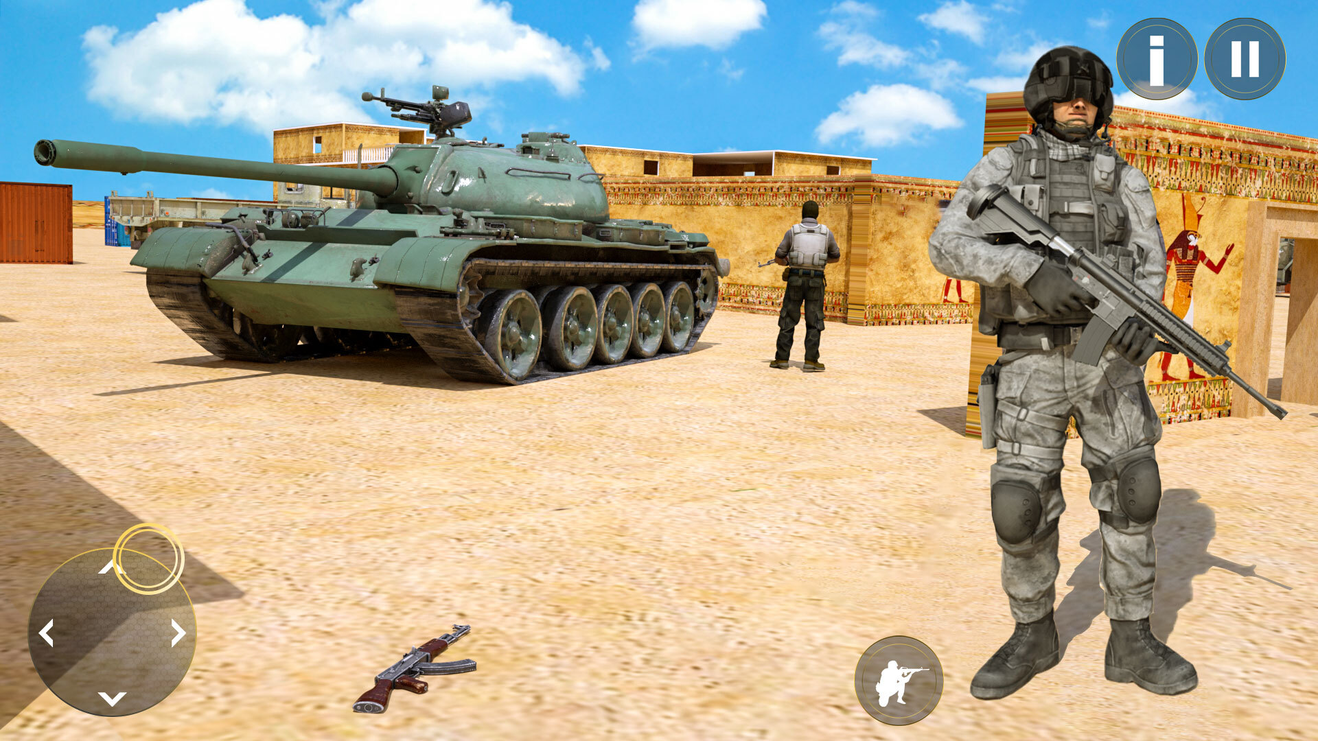 اسکرین شات 2 برنامه US Army Battleground Shooting