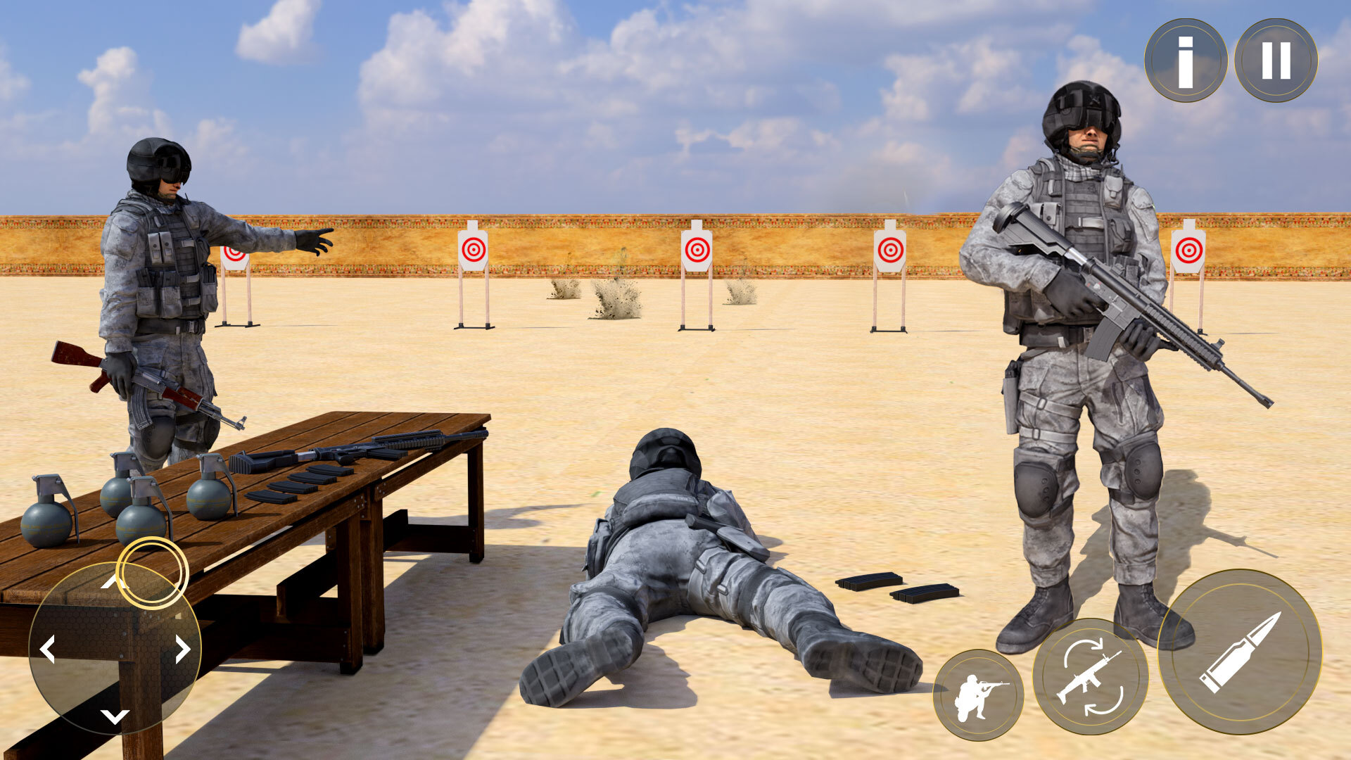 اسکرین شات 1 برنامه US Army Battleground Shooting