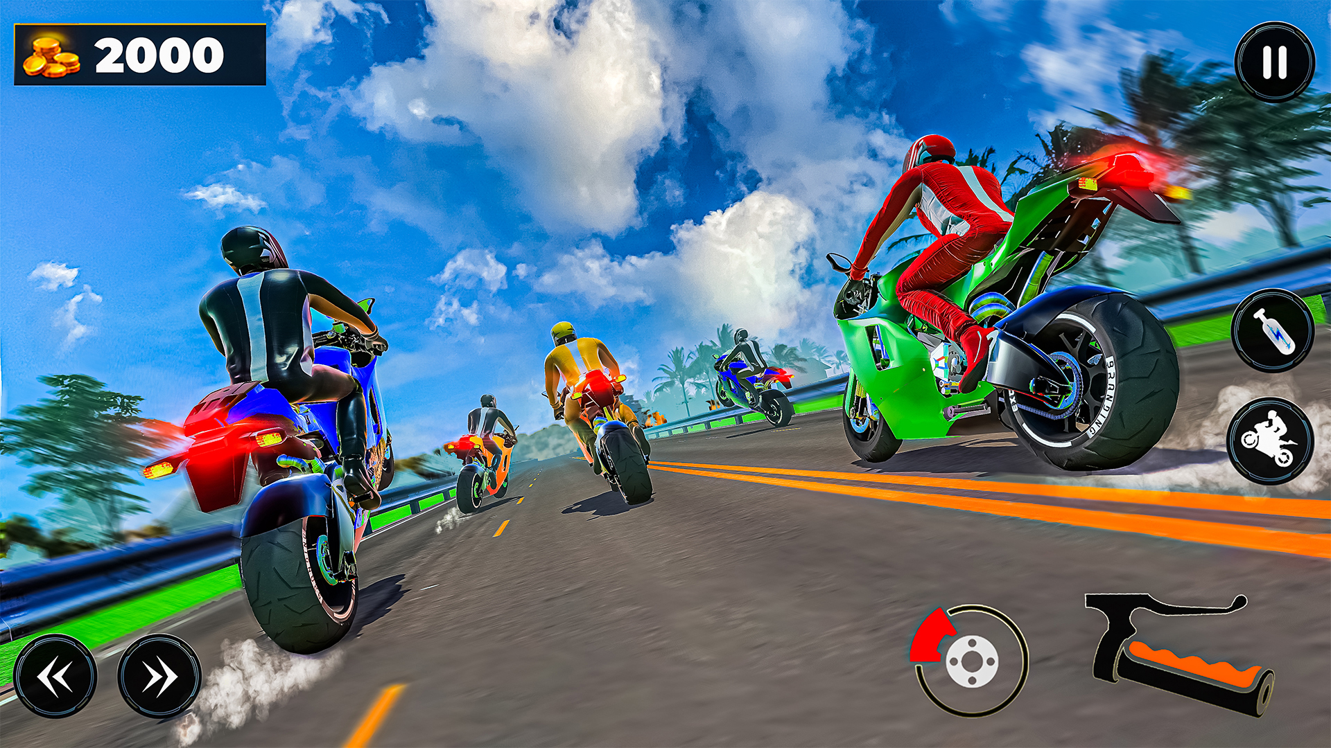 اسکرین شات 8 بازی Speed Bike Racing Game: Biker