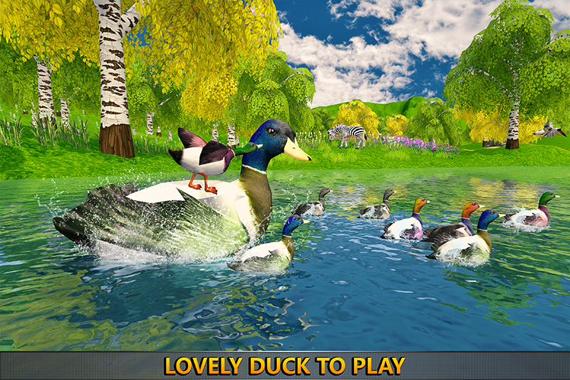 اسکرین شات 3 برنامه Ultimate Duck Family Sim