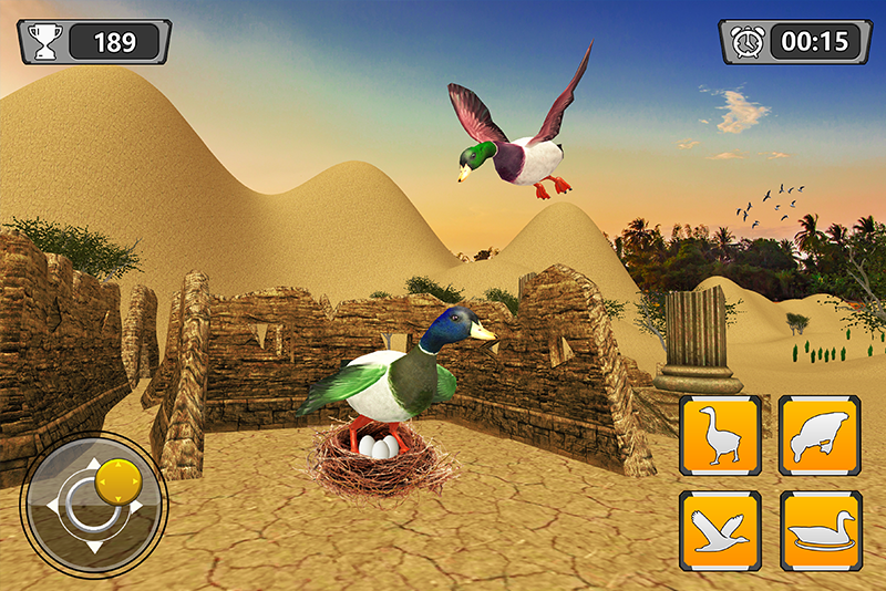 اسکرین شات 2 برنامه Ultimate Duck Family Sim