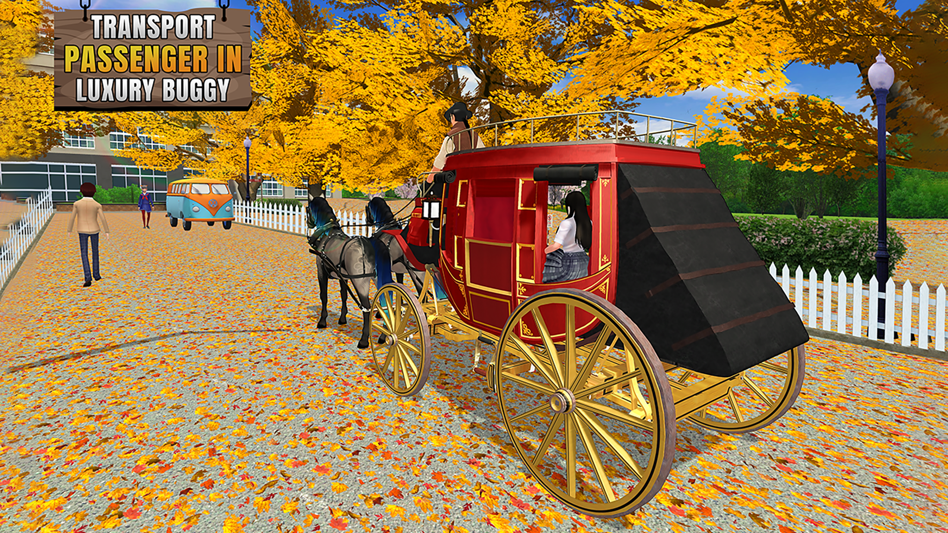 اسکرین شات 5 بازی Flying Horse Taxi Transport