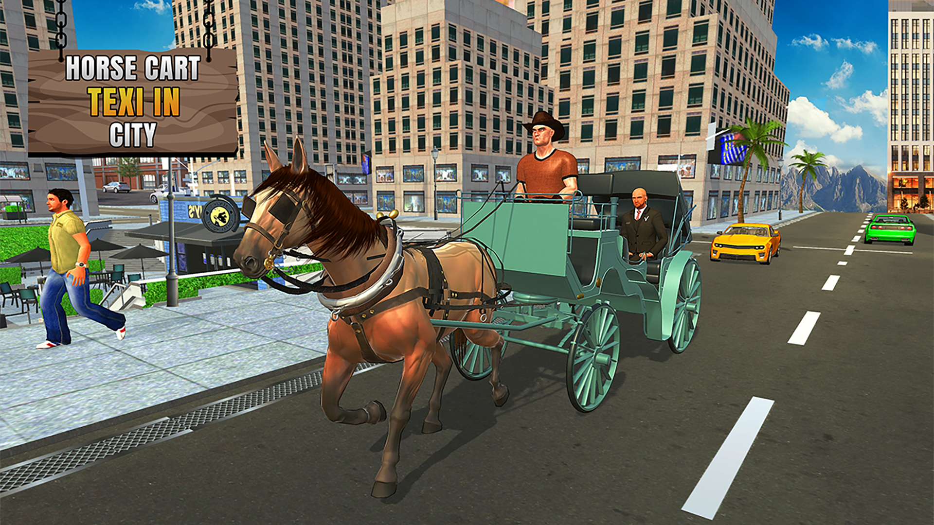 اسکرین شات 8 بازی Flying Horse Taxi Transport