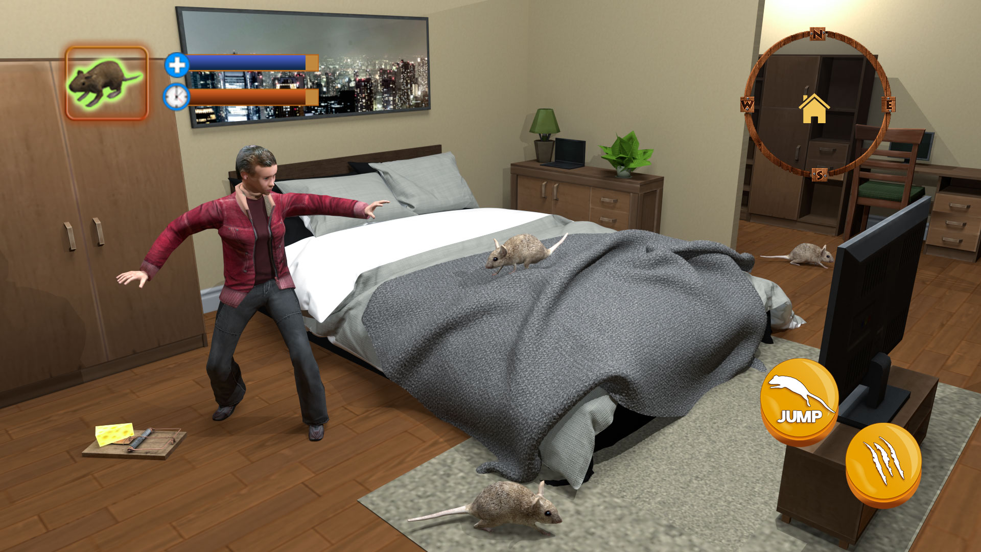 اسکرین شات 1 بازی Stray Mouse Family Simulator