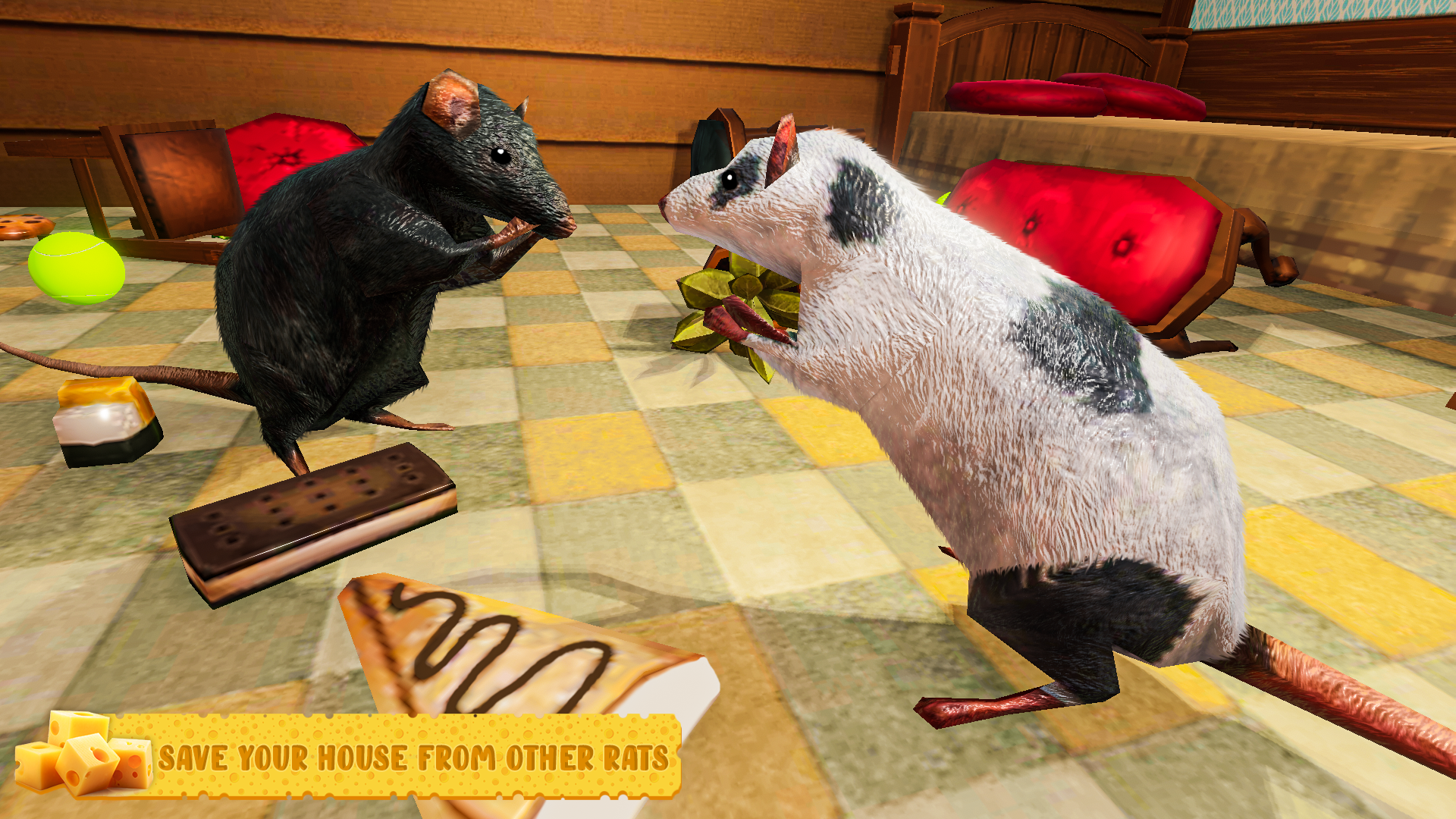 اسکرین شات 6 بازی Stray Mouse Family Simulator