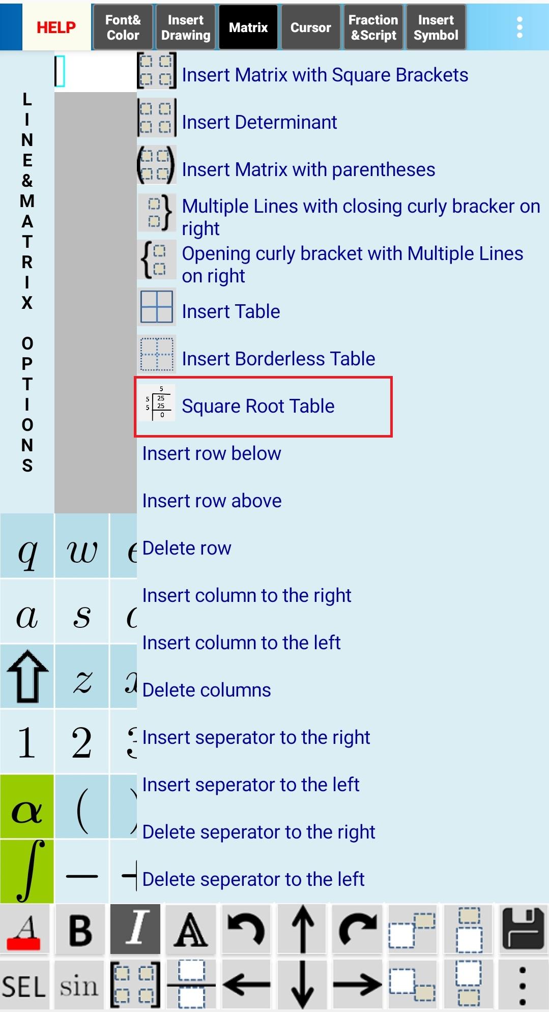 اسکرین شات 4 برنامه Equation Editor and Q&A Forum