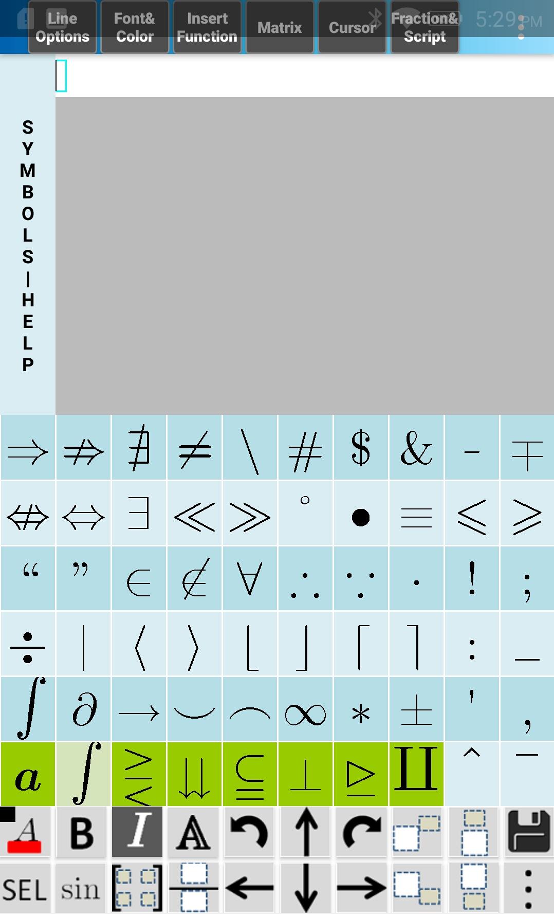 اسکرین شات 3 برنامه Equation Editor and Q&A Forum