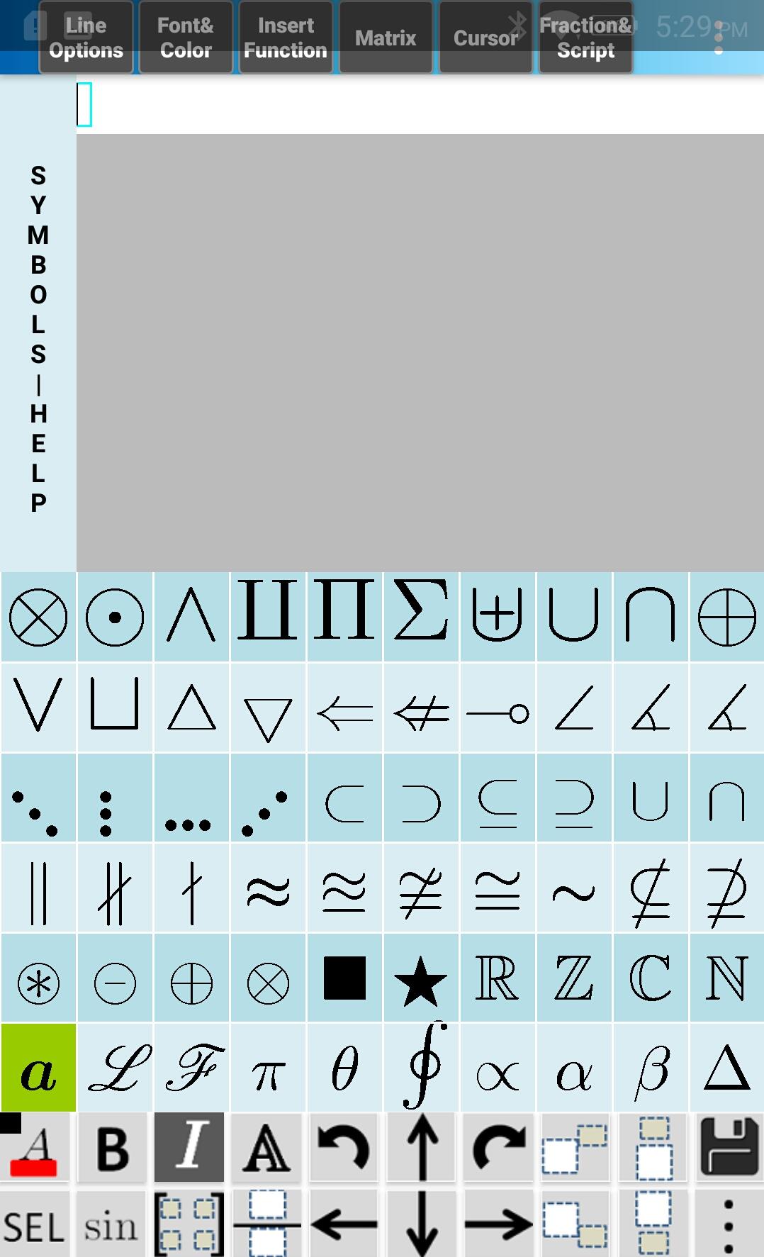 اسکرین شات 6 برنامه Equation Editor and Q&A Forum