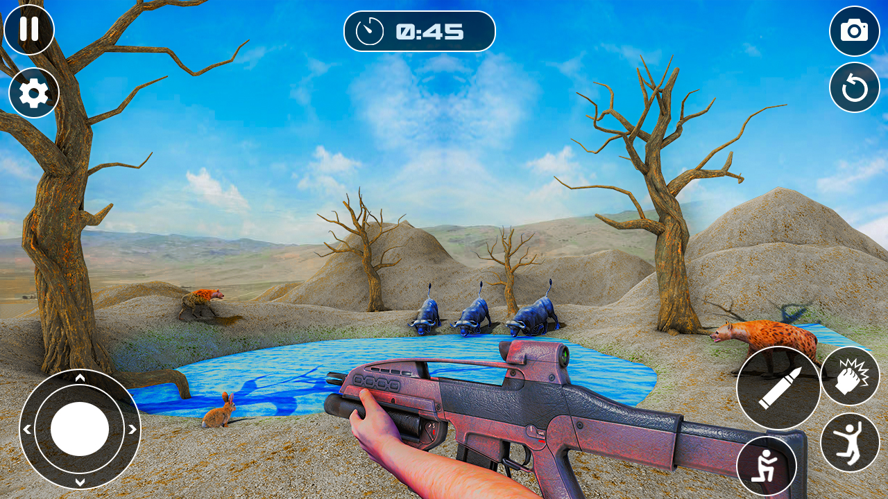اسکرین شات 3 بازی Animal Hunting Desert Shooting