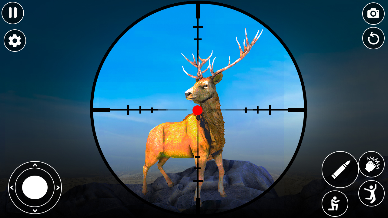 اسکرین شات 5 بازی Animal Hunting Desert Shooting