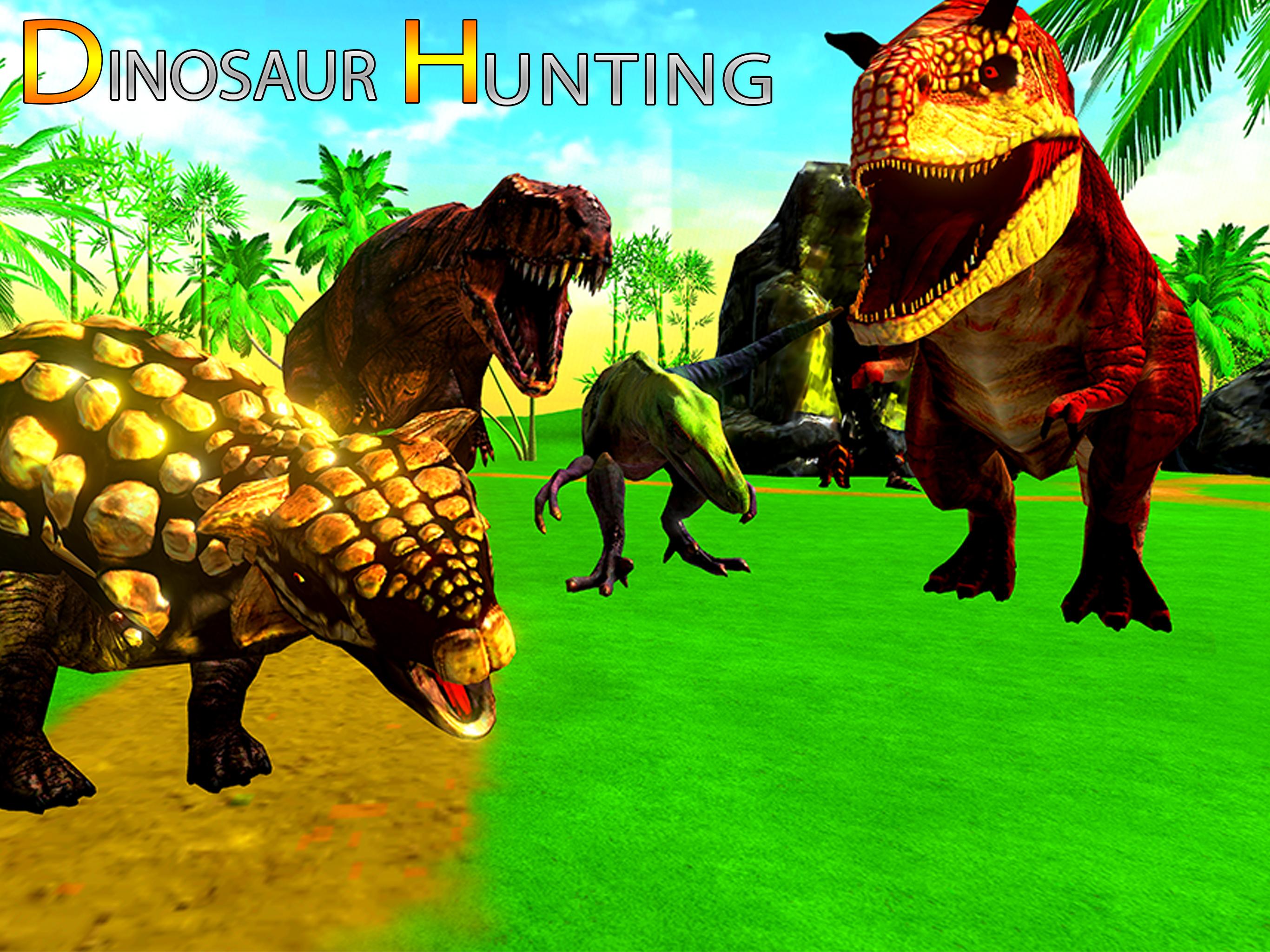 اسکرین شات 1 بازی Dinosaur Hunting Shooting Game