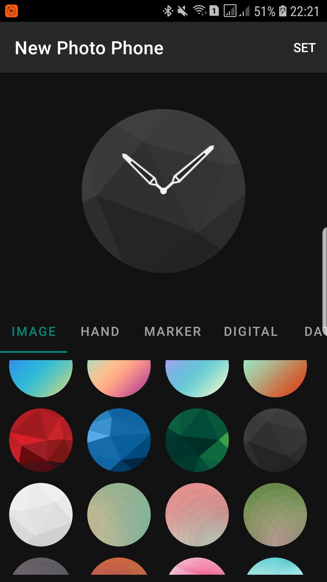 اسکرین شات 4 برنامه Photo Watch Maker Tizen WearOS