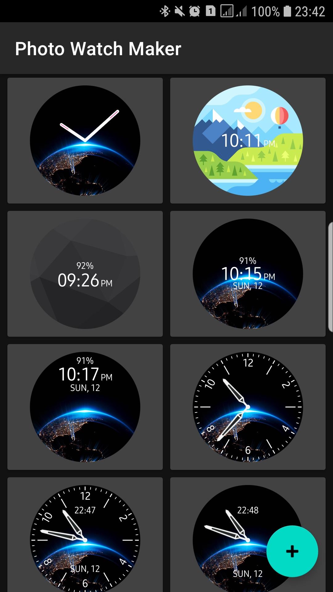 اسکرین شات 3 برنامه Photo Watch Maker Tizen WearOS