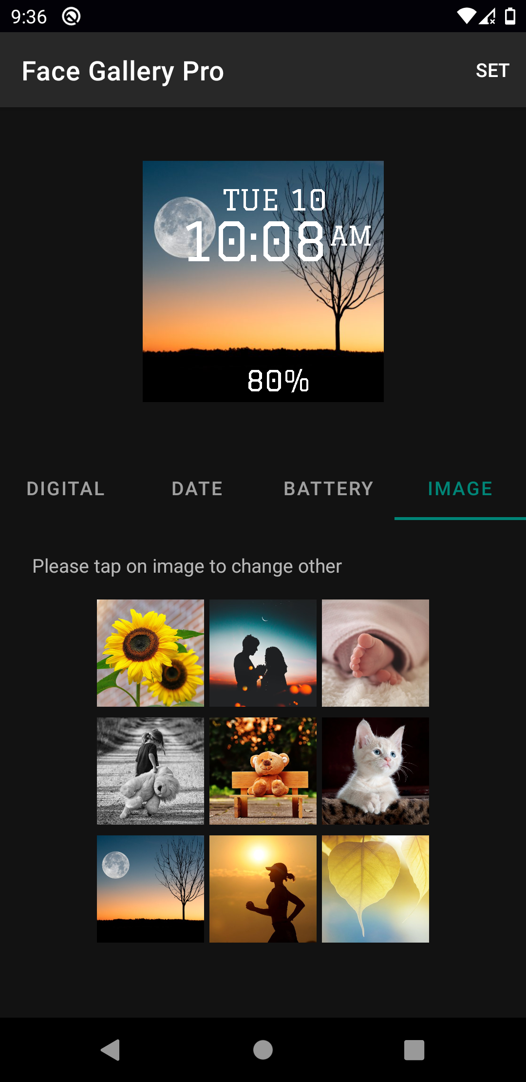 اسکرین شات 6 برنامه Face Gallery Pro Wear Tizen OS