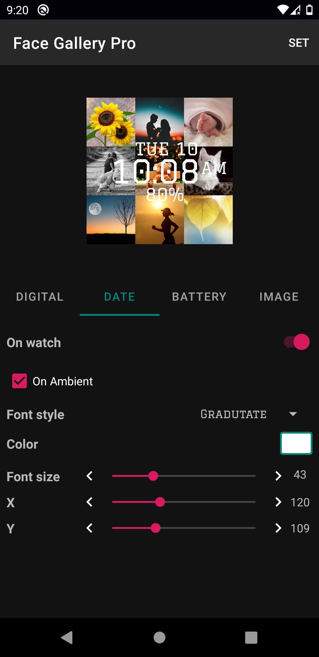 اسکرین شات 5 برنامه Face Gallery Pro Wear Tizen OS