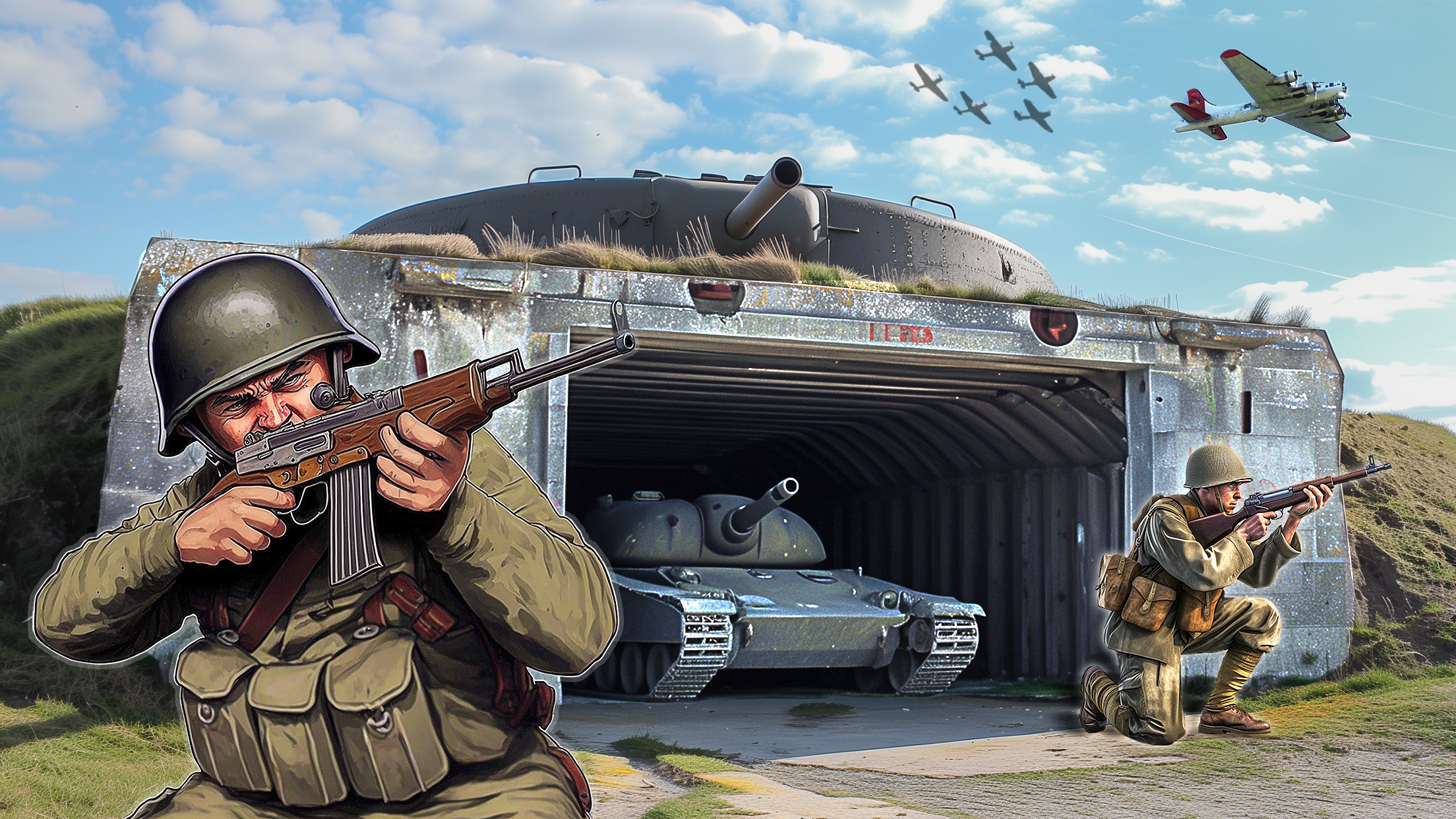 اسکرین شات 4 بازی Bunker Survival: Shelter Wars