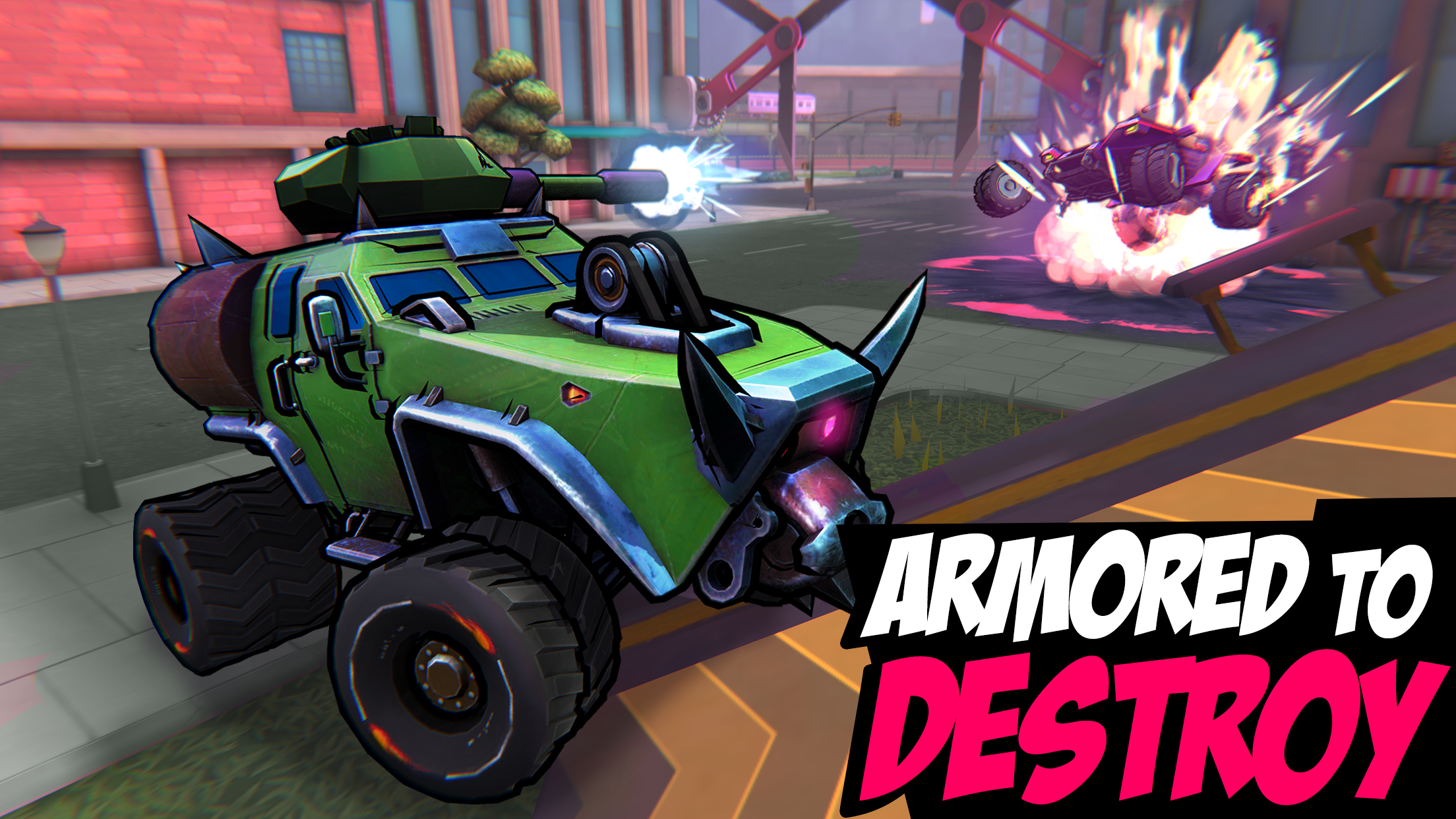 اسکرین شات 6 بازی Battle Cars: Nitro PvP Shooter