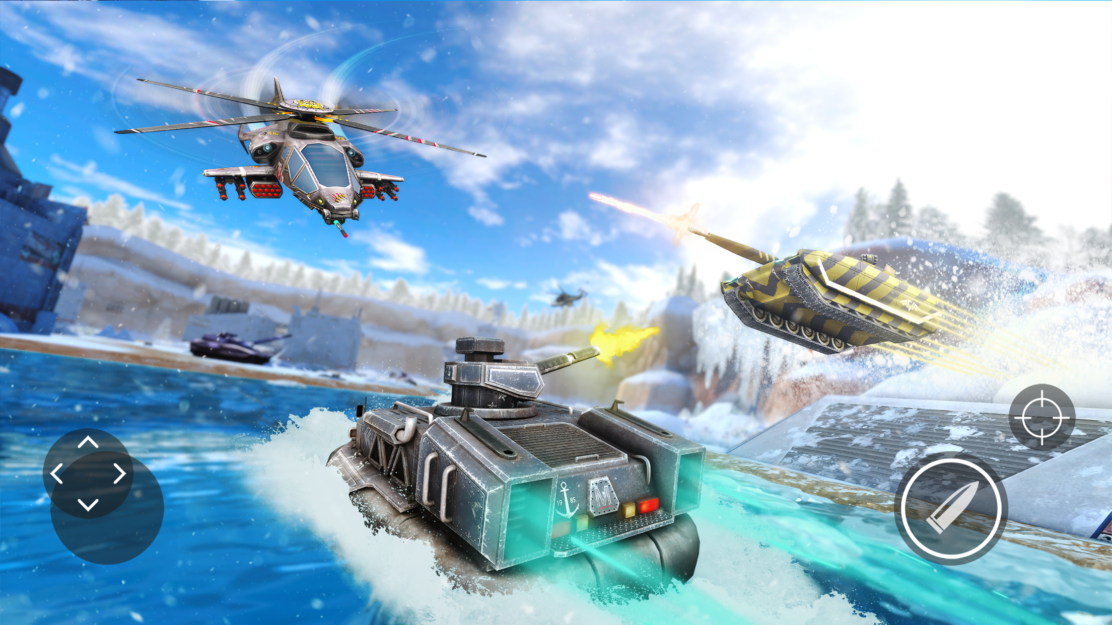 اسکرین شات 5 بازی Massive Warfare: Tanks PvP War