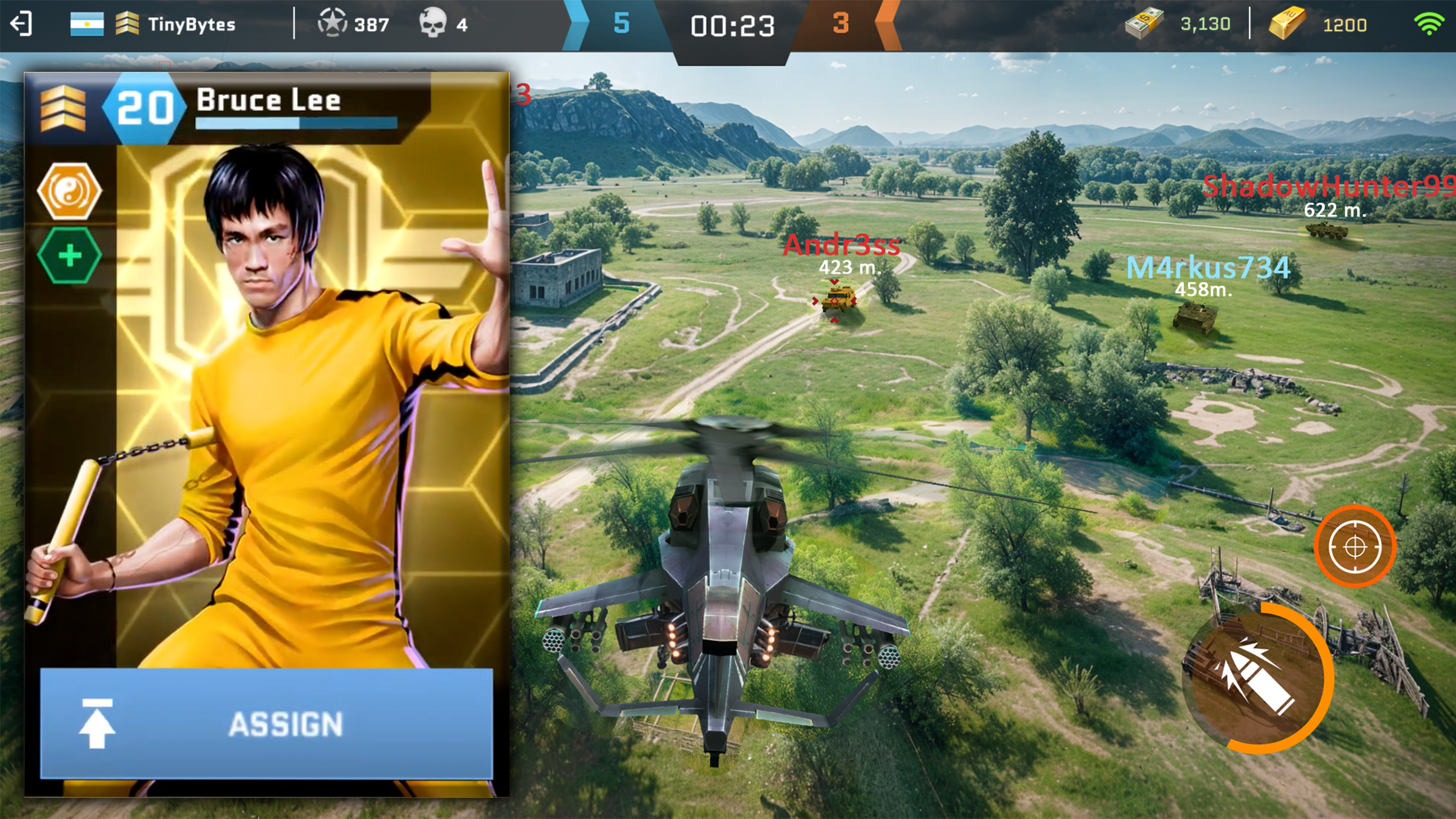 اسکرین شات 1 بازی Massive Warfare: Tanks PvP War