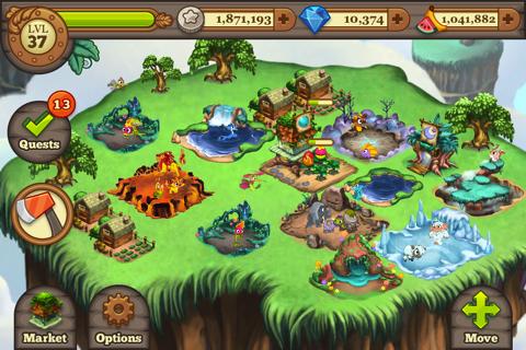 اسکرین شات 2 بازی Tiny Monsters