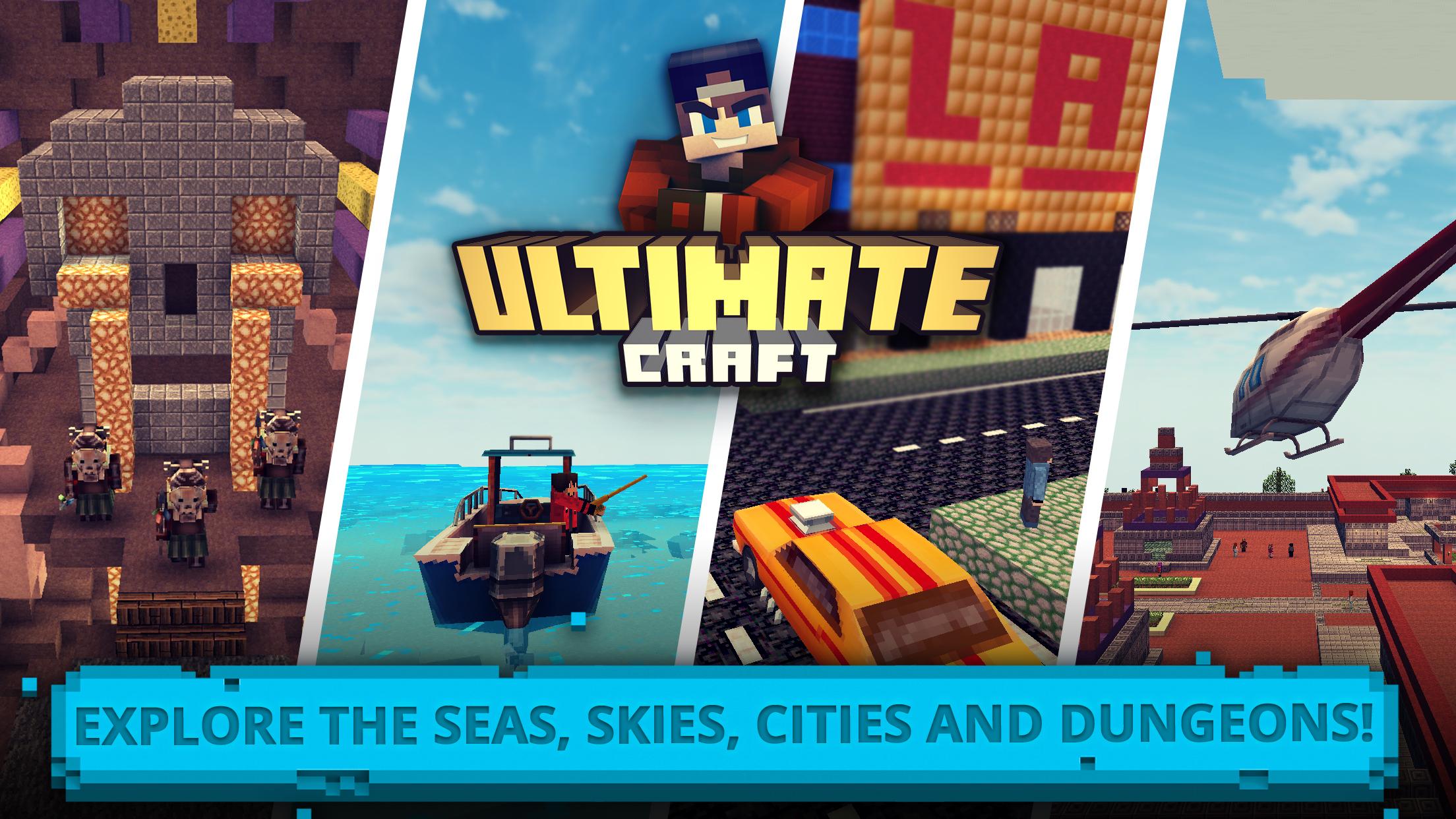 اسکرین شات 2 بازی Ultimate Craft: Exploration of Blocky World