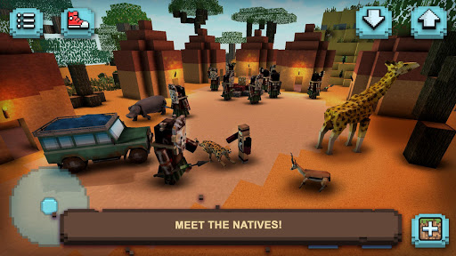 اسکرین شات 3 بازی Savanna Safari Craft: Animals