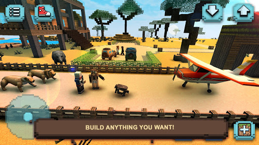 اسکرین شات 5 بازی Savanna Safari Craft: Animals