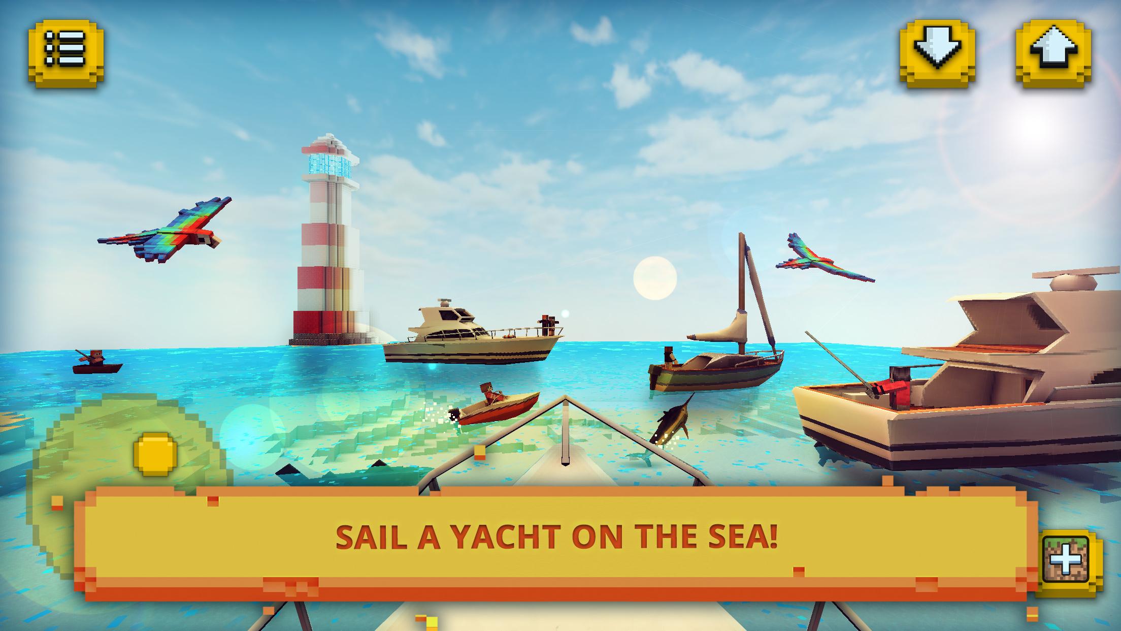 اسکرین شات 2 بازی Eden Island Craft: Fishing & Crafting in Paradise