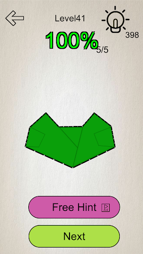 اسکرین شات 4 بازی Fold Paper Puzzle