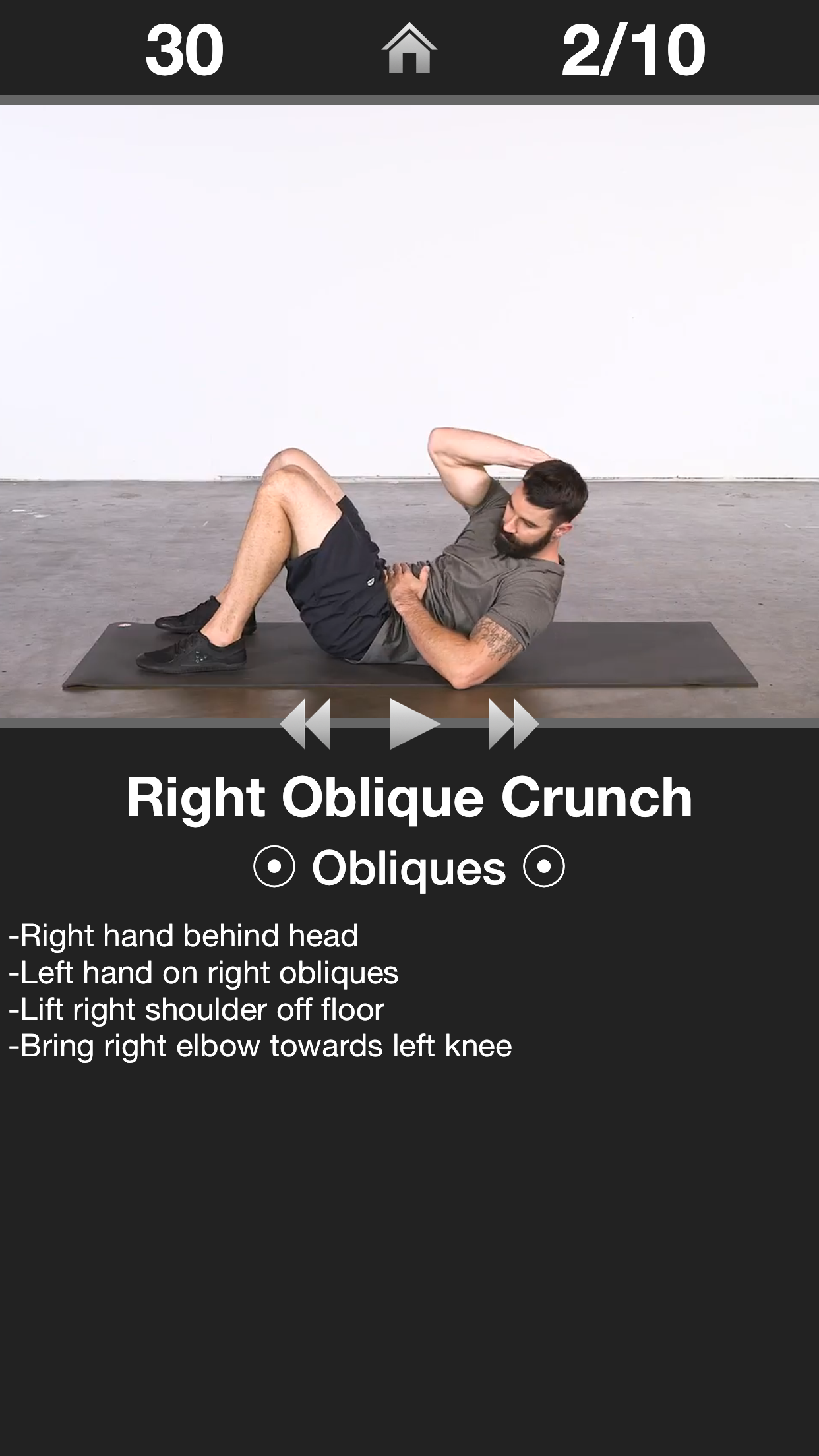 اسکرین شات 2 برنامه Daily Ab Workout - Abs Trainer