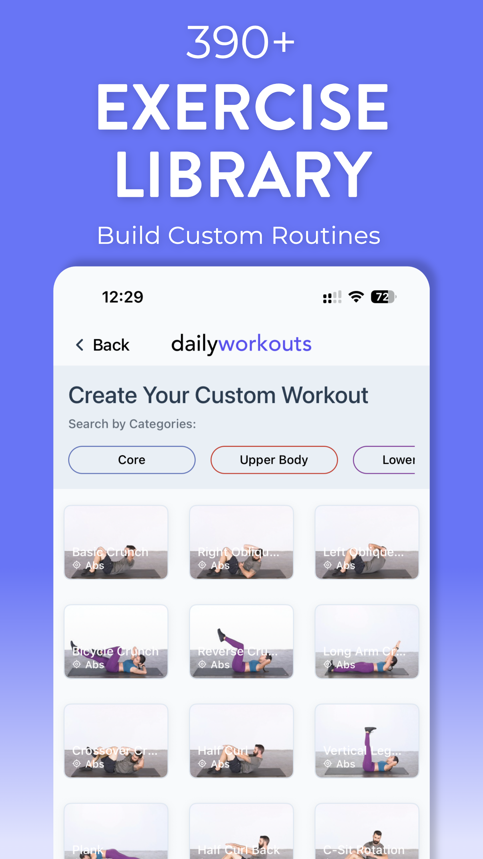 اسکرین شات 5 برنامه Daily Workouts - Home Fitness