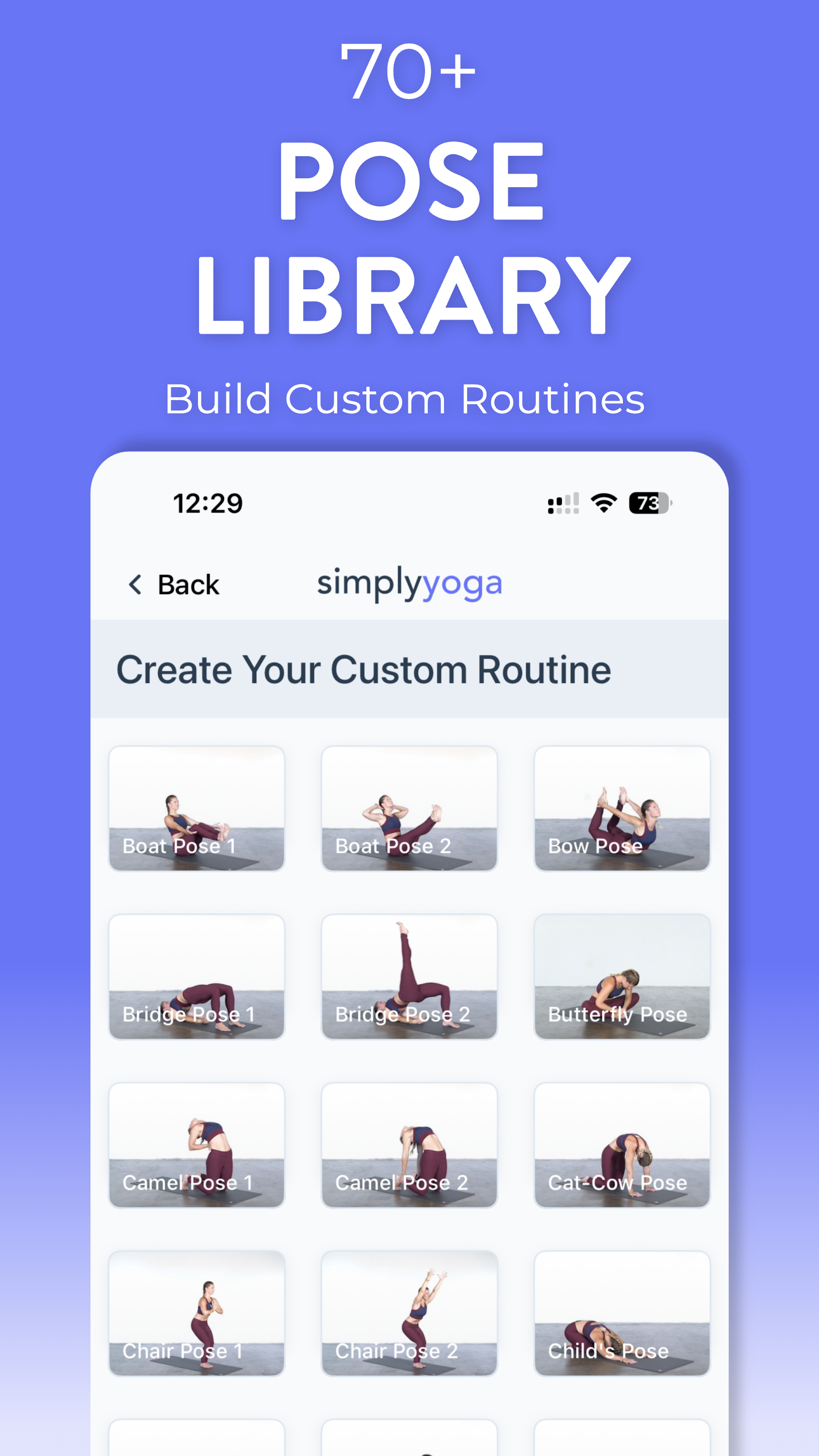 اسکرین شات 5 برنامه Simply Yoga: Home Workouts