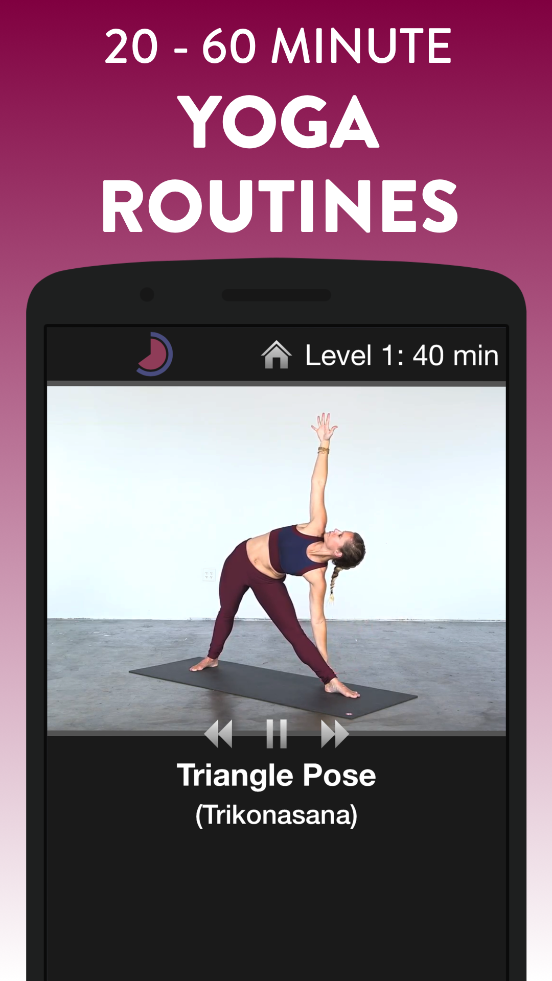 اسکرین شات 3 برنامه Simply Yoga - Home Instructor