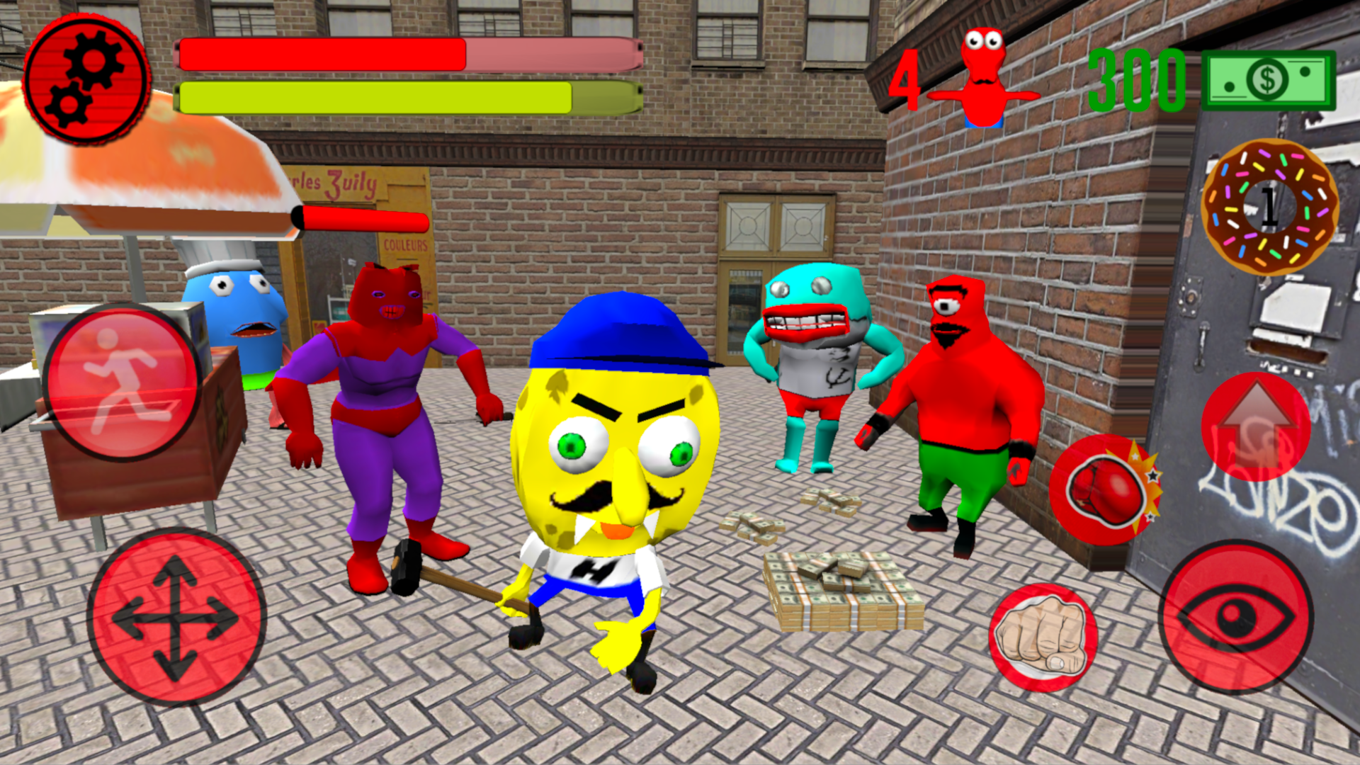 اسکرین شات 3 بازی Sponge Simulator. City Survive