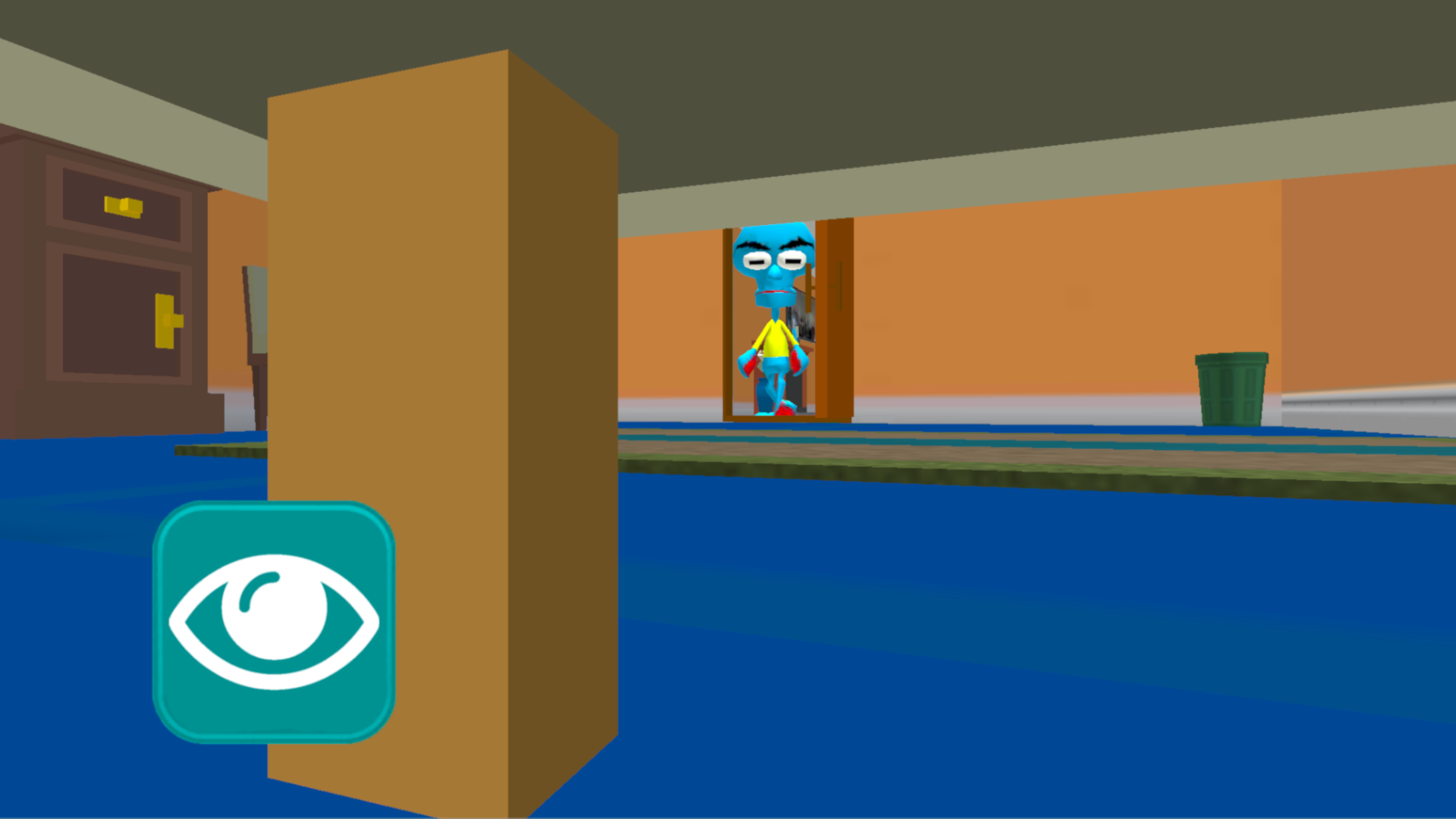 اسکرین شات 5 بازی Squid Neighbor. Sponge Escape