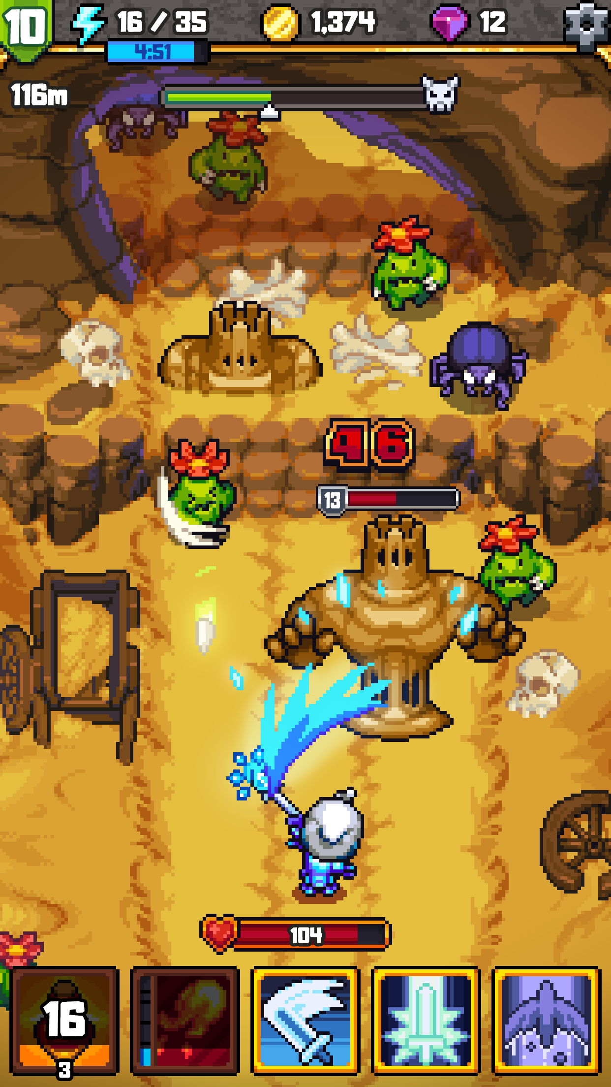 اسکرین شات 1 بازی Dash Quest 2