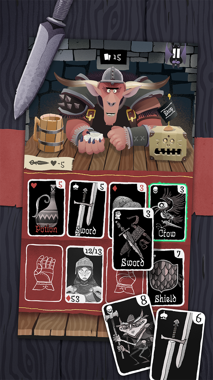 اسکرین شات 1 بازی Card Crawl