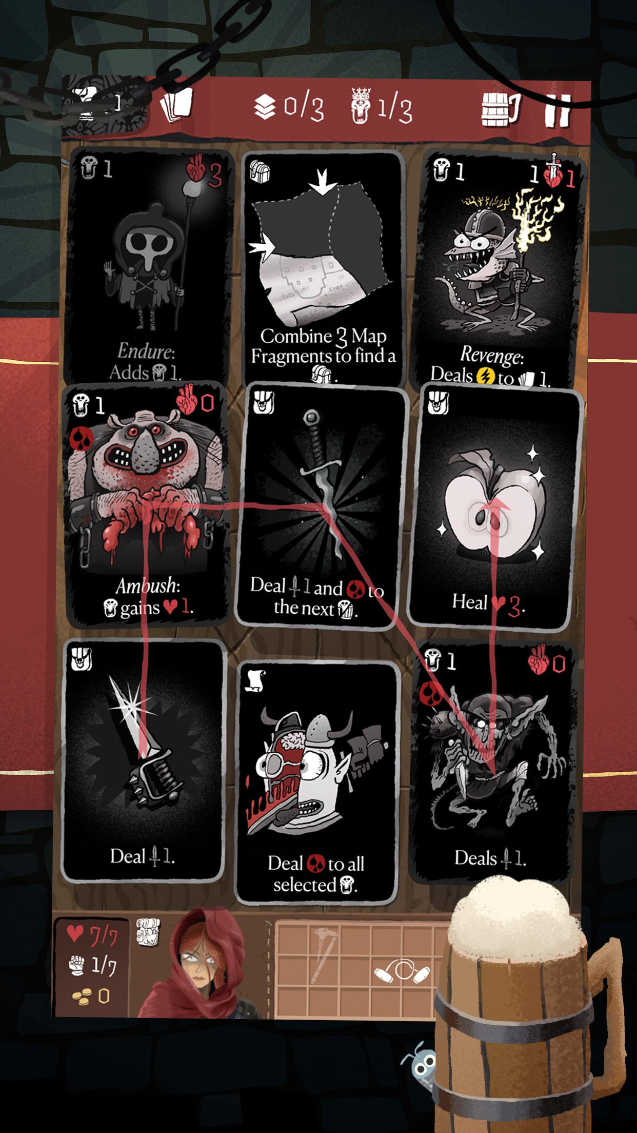 اسکرین شات 1 بازی Card Crawl Adventure