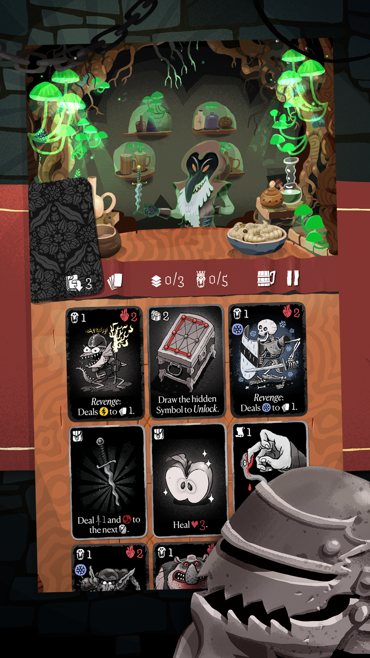 اسکرین شات 3 بازی Card Crawl Adventure