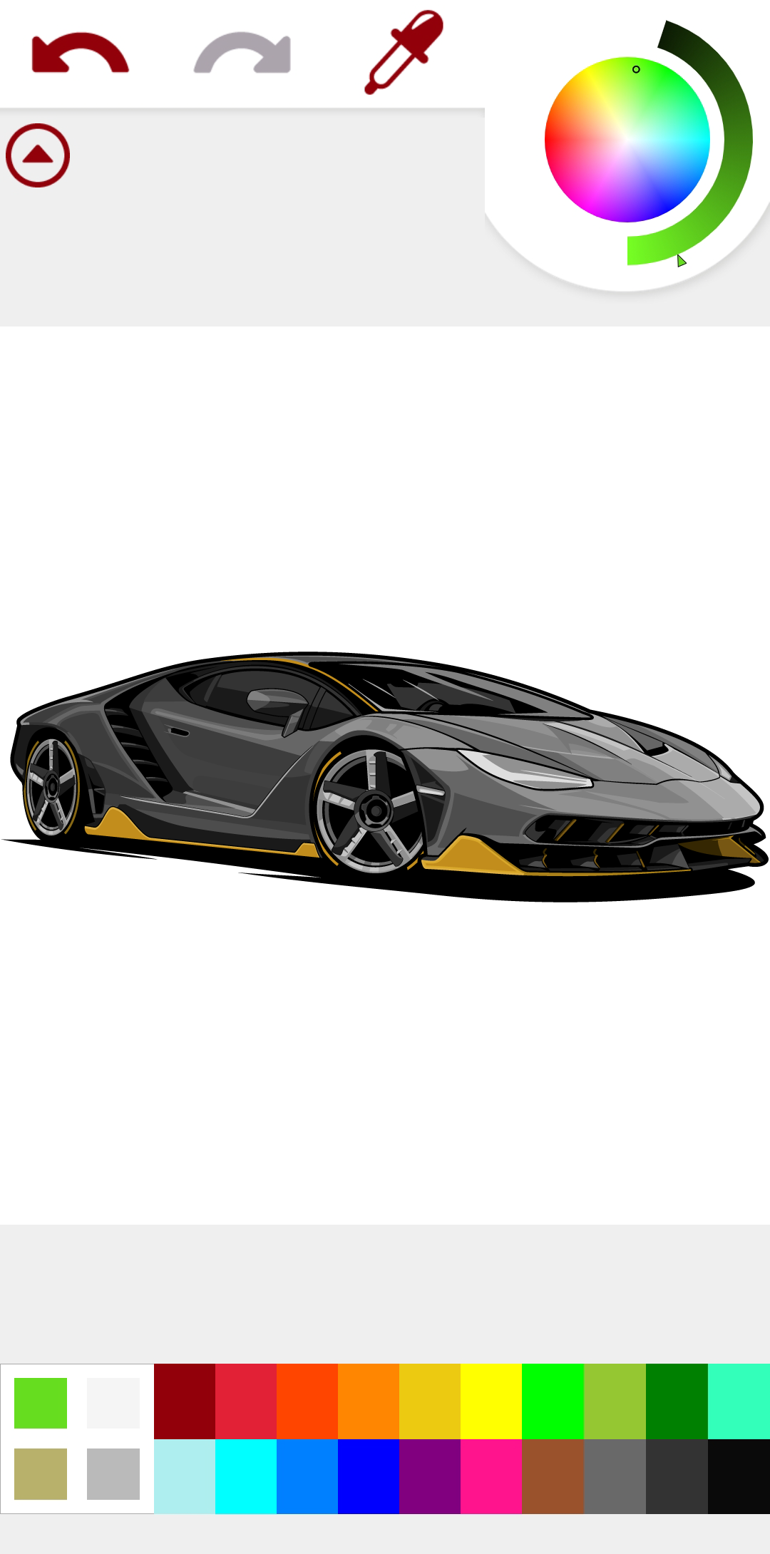 اسکرین شات 6 بازی Car Coloring Book - Car Paint