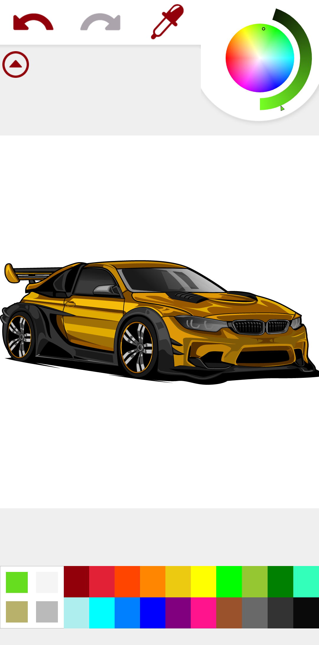 اسکرین شات 3 بازی Car Coloring Book - Car Paint