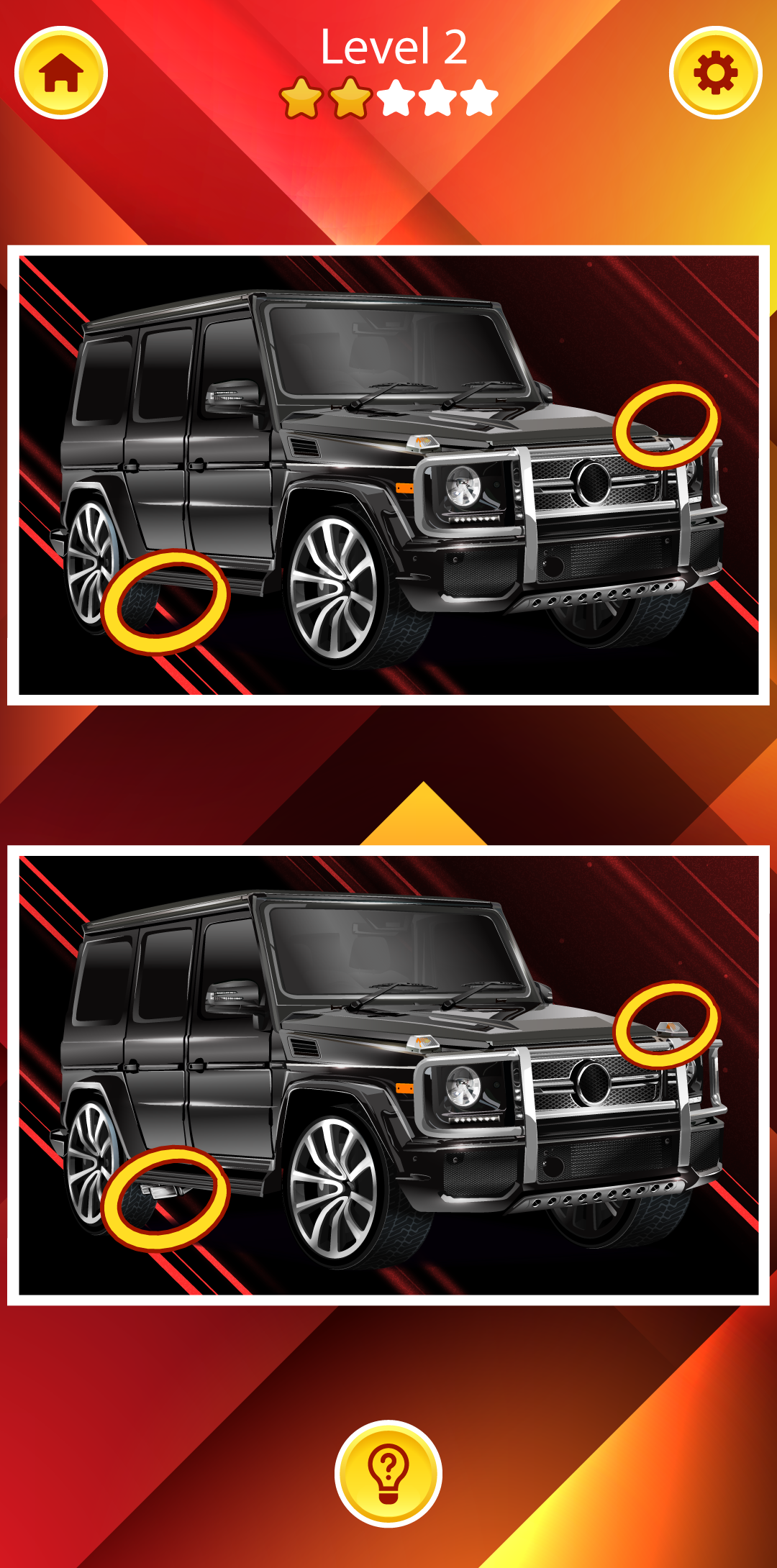 اسکرین شات 3 بازی Find the Difference Car Games