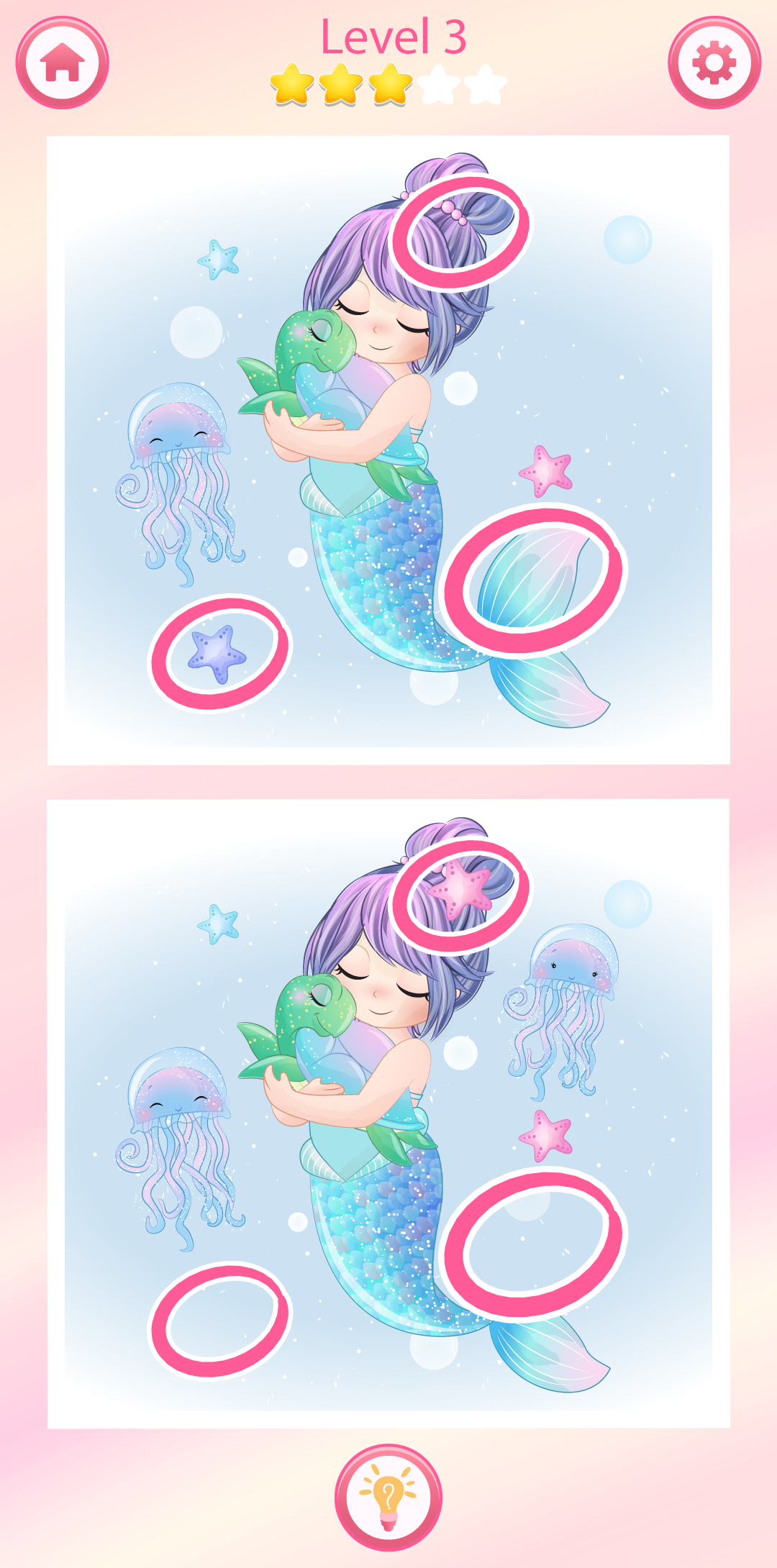 اسکرین شات 4 بازی Find the Difference Games Girl