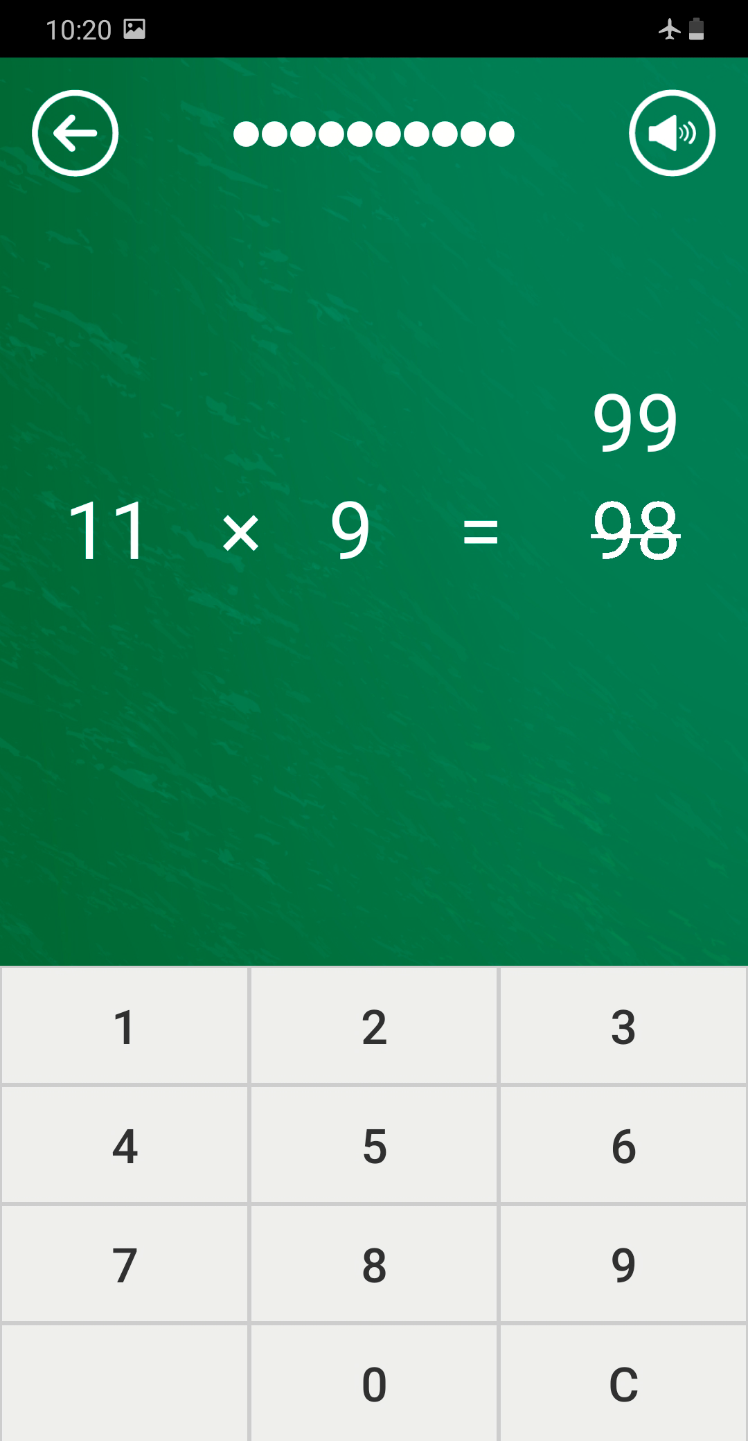 اسکرین شات 5 برنامه Learn Math Games Math Practice