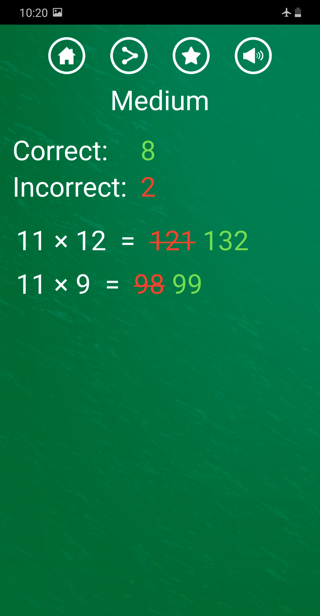 اسکرین شات 6 برنامه Learn Math Games Math Practice