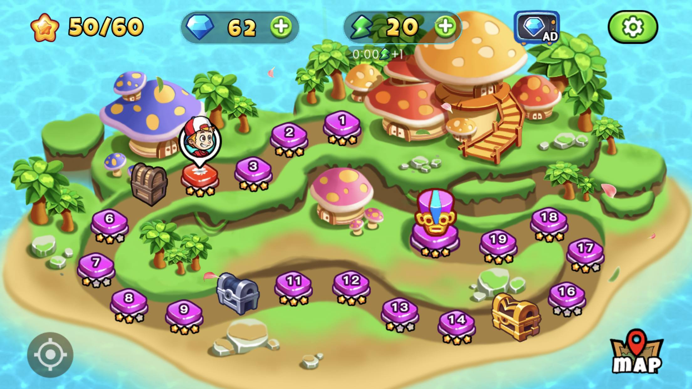 اسکرین شات 1 بازی Super Toby Adventure