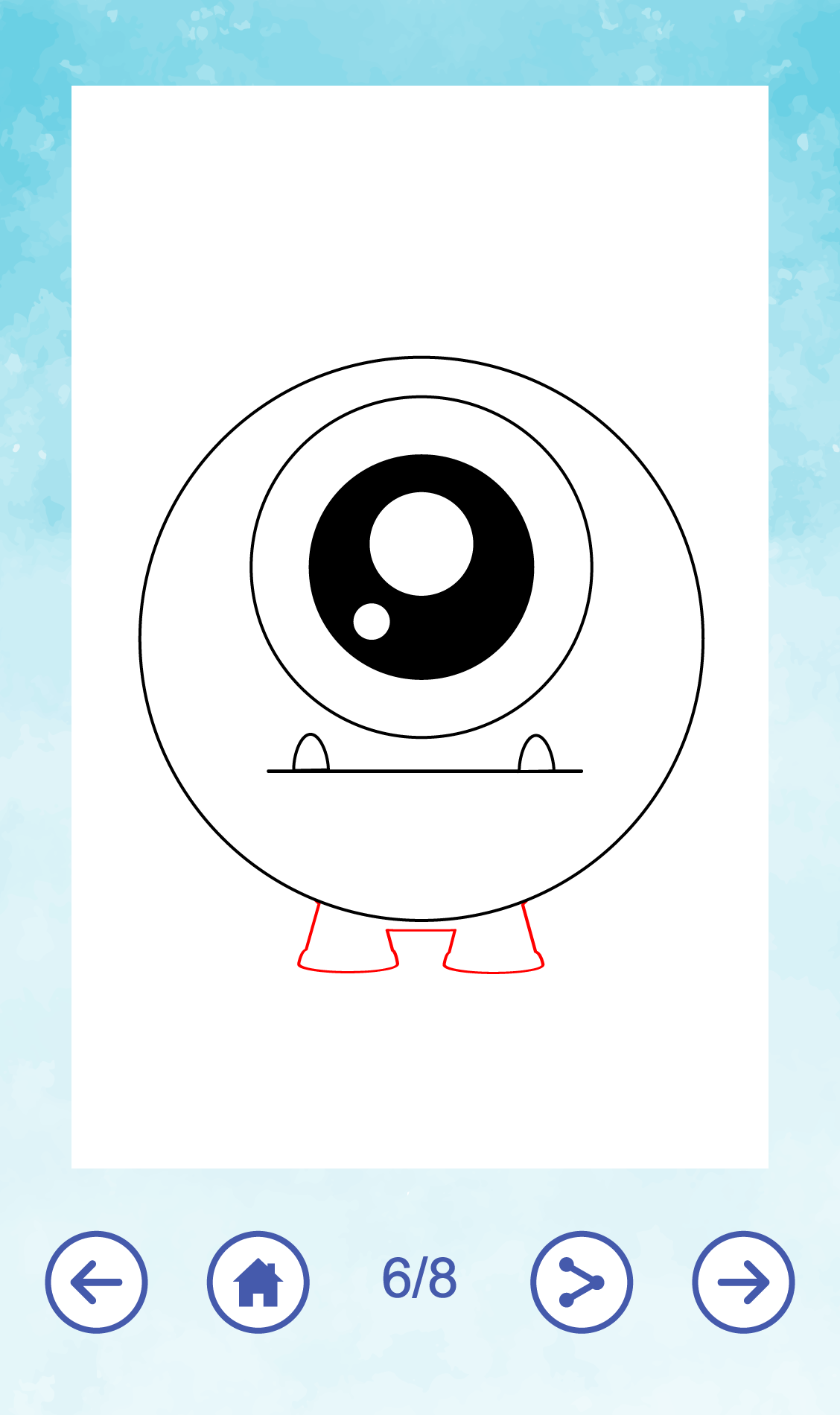 اسکرین شات 7 برنامه How To Draw Cartoons