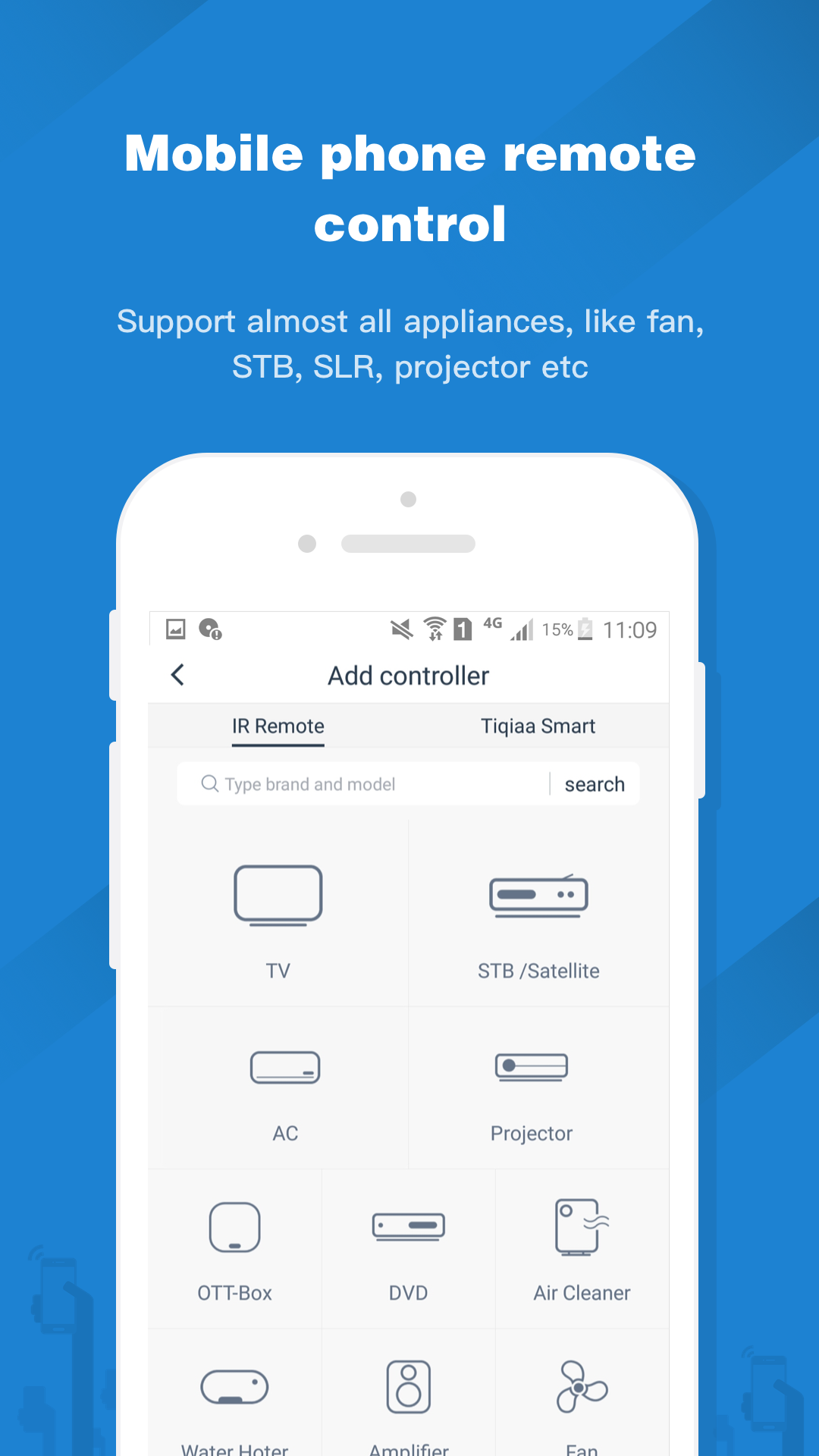 اسکرین شات 4 برنامه Universal TV Remote-ZaZa Remot